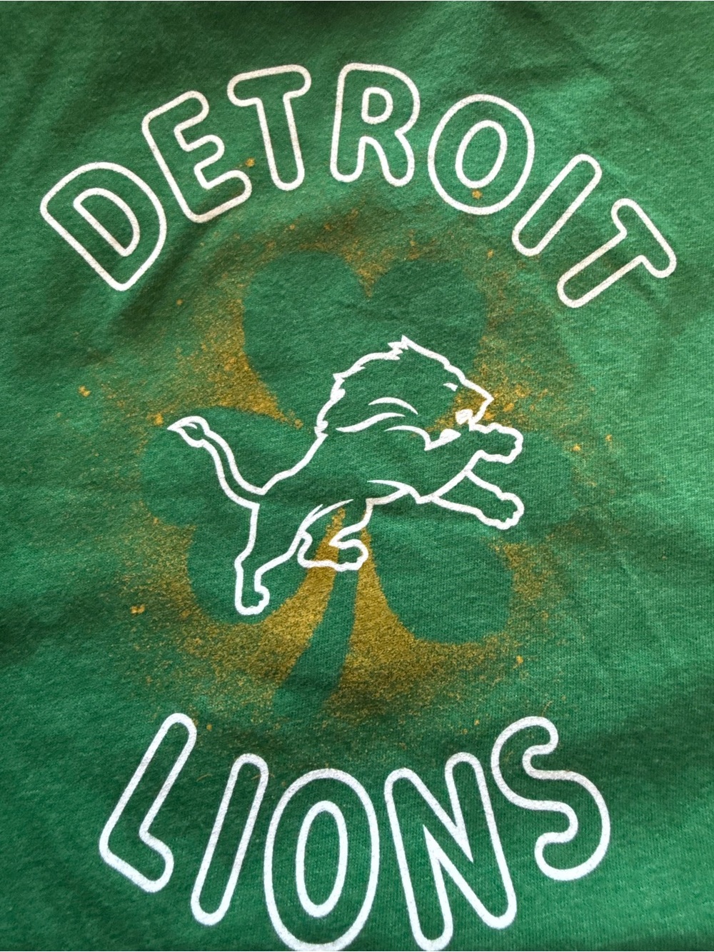 ’47 Women’s Detroit Lions NFL T-Shirt Green Short Sleeve Size S NWT - Picture 9 of 9